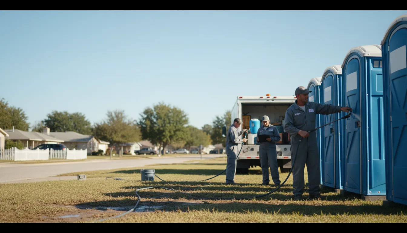 Long-Term Portable Toilet Rental in Augusta Springs, VA near me